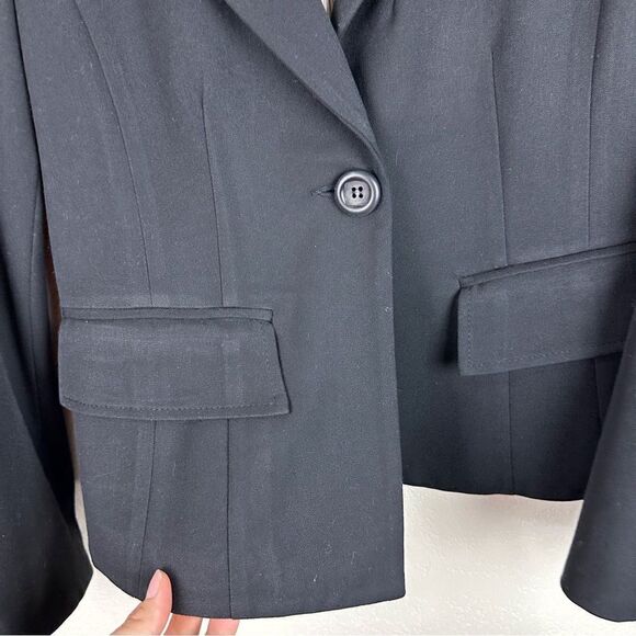 Nanette Lepore Black Blazer Office Vintage y2K jacket - Picture 4 of 6